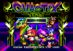 Sonic in Chaotix